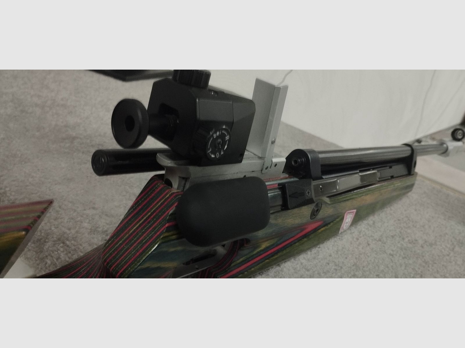 Match Luftgewehr Feinwerkbau 603 Buntschaft Sonderedition rechts 