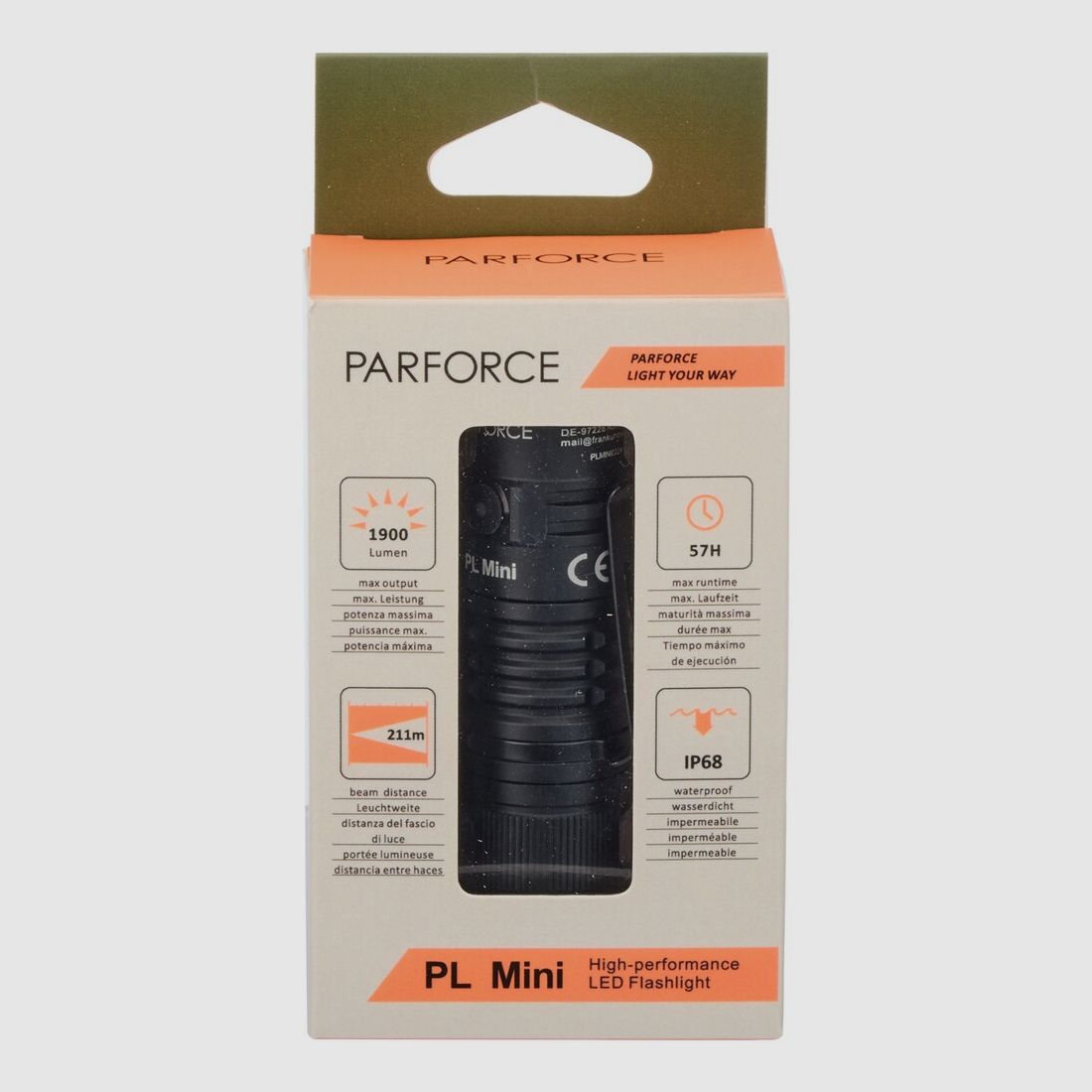 Latarka Parforce PL Mini 1900 lm, zdjęcie 2 z 6