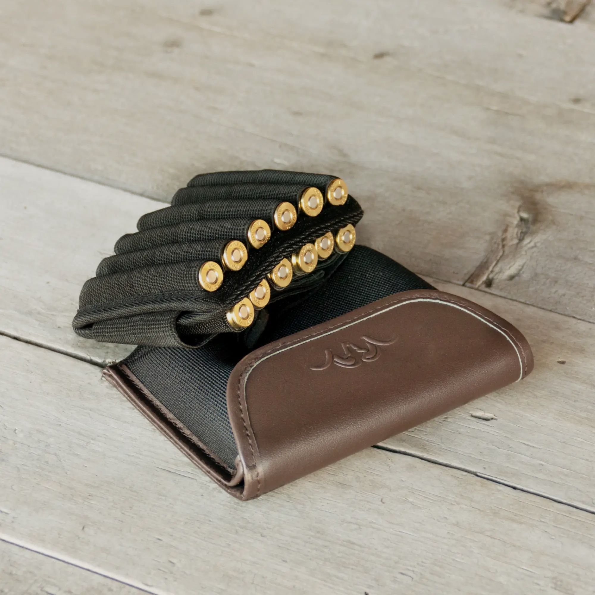 Custodia per cartucce Blaser (marrone)