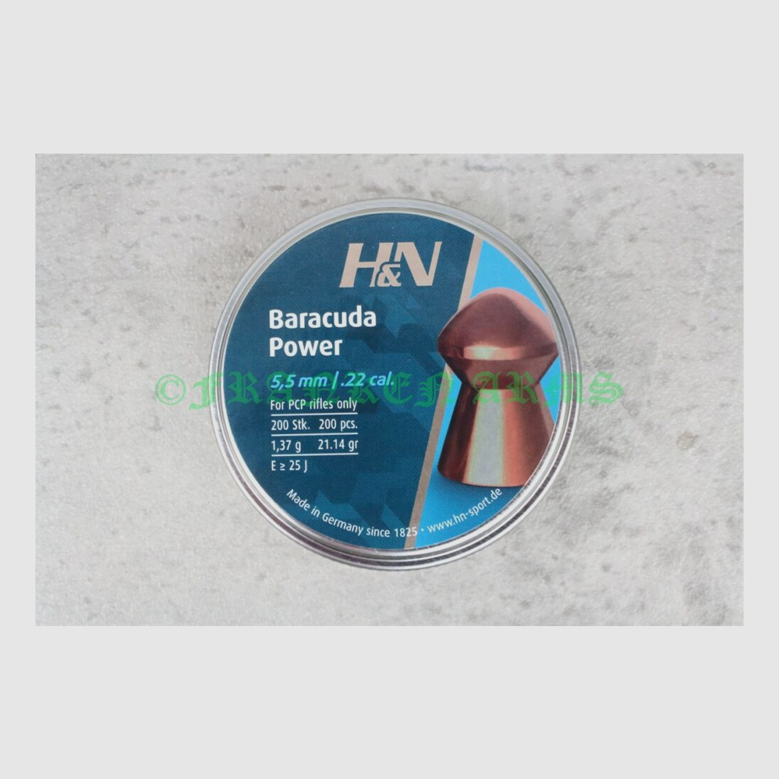 H&N Baracuda Power 5,5mm 200 Stück Stafeelpreise