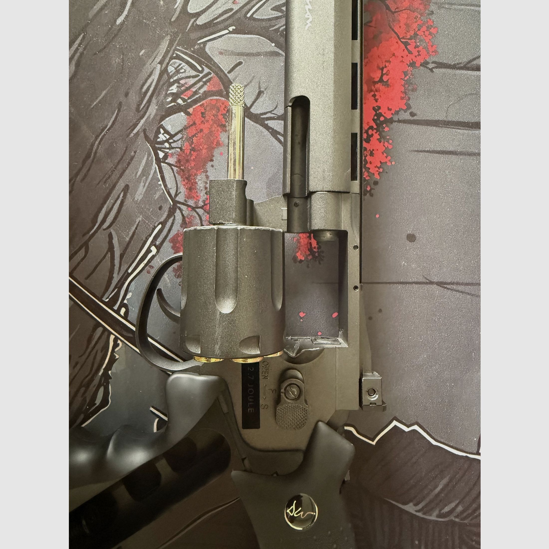 ASG Dan Wesson 8 Zoll 6mm BB CO2 Revolver schwarz