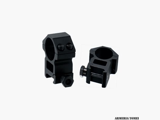 UTG – ACCUSHOT® 1″/2PC Anelli Picatinny/Weaver ad alto profilo