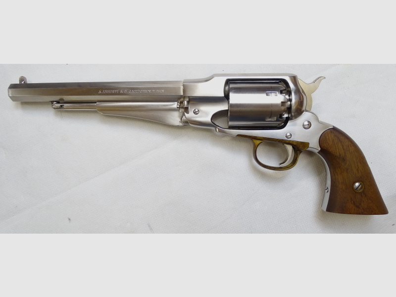 Original Hege-Uberti Perkussionsrevolver Model 1858 New Army Inox Kaliber .44