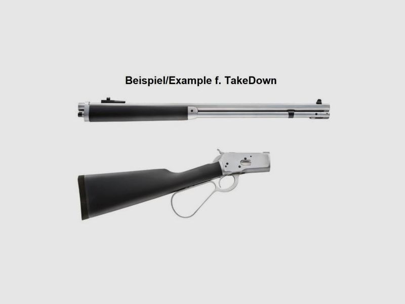 CHIAPPA Unterhebel-Repetierbüchse Mod. 1892 Alaskan TD -16' .44RemMag  BLACK