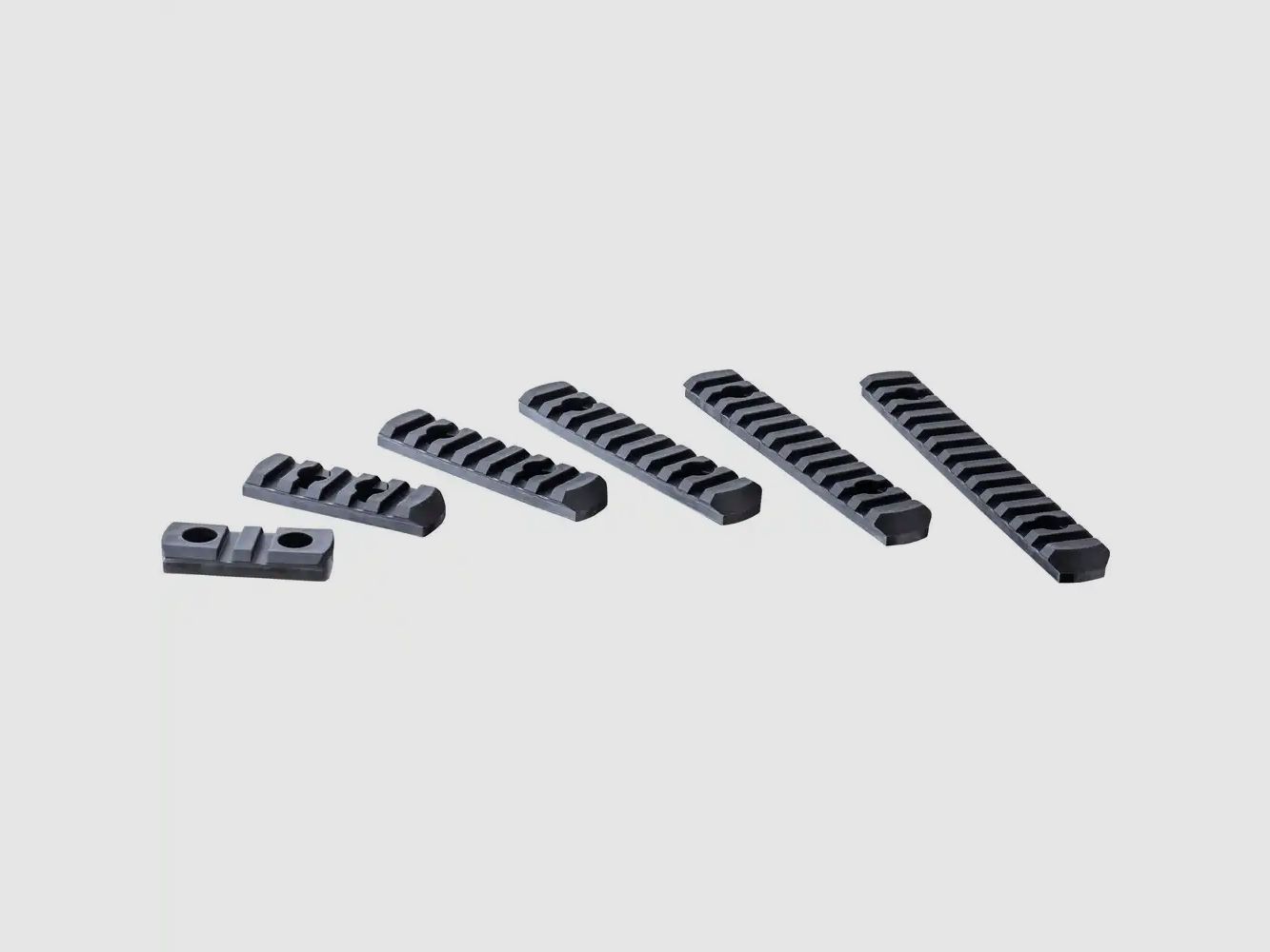 HERA Arms M-LOK Rail Set – Picatinny – 6 pezzi – Nero
