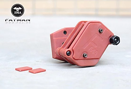 Multi-position quick pistol magazine pouch – red, image 2 of 2