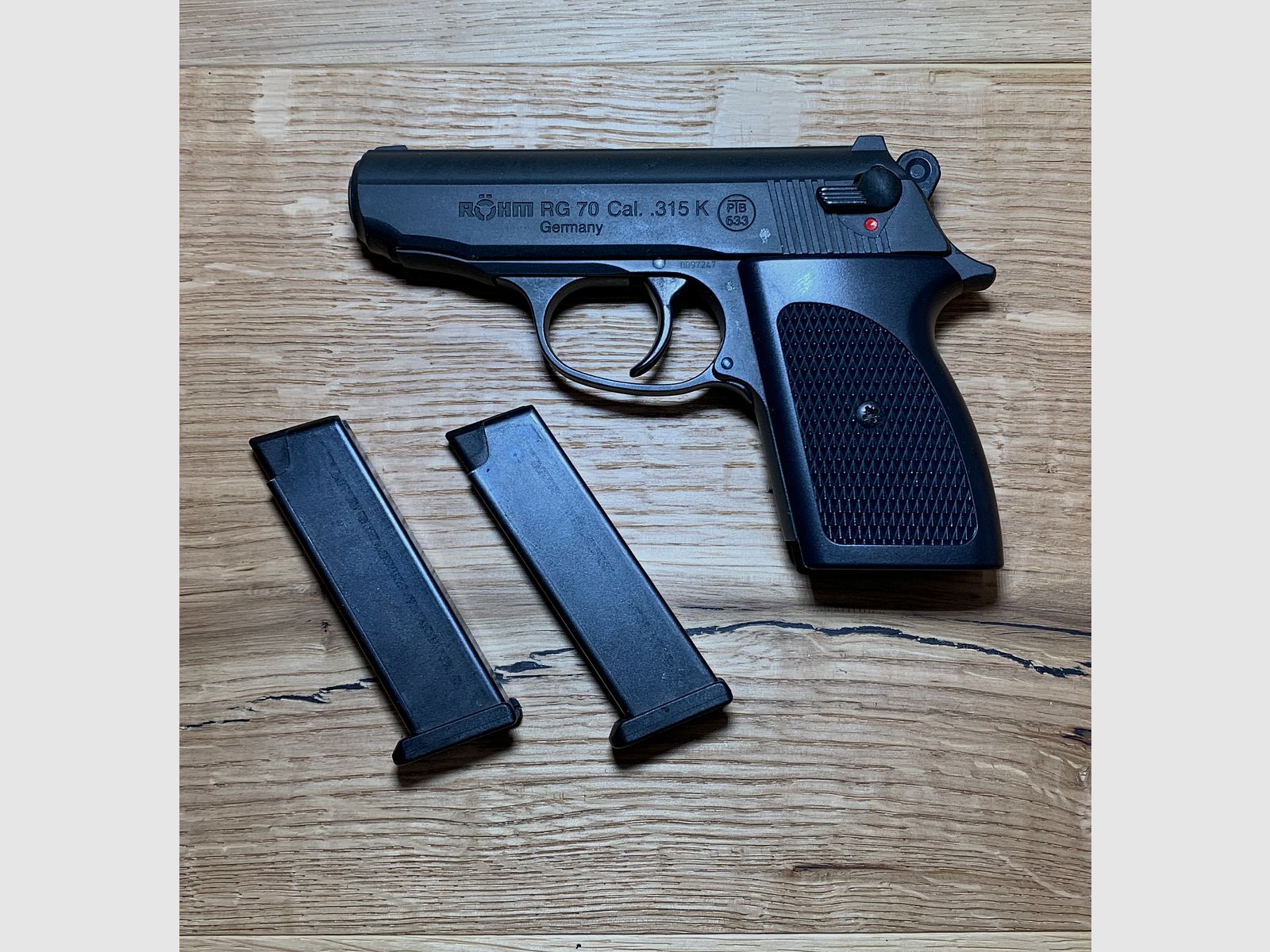 Röhm RG 70 signal pistol, caliber .315