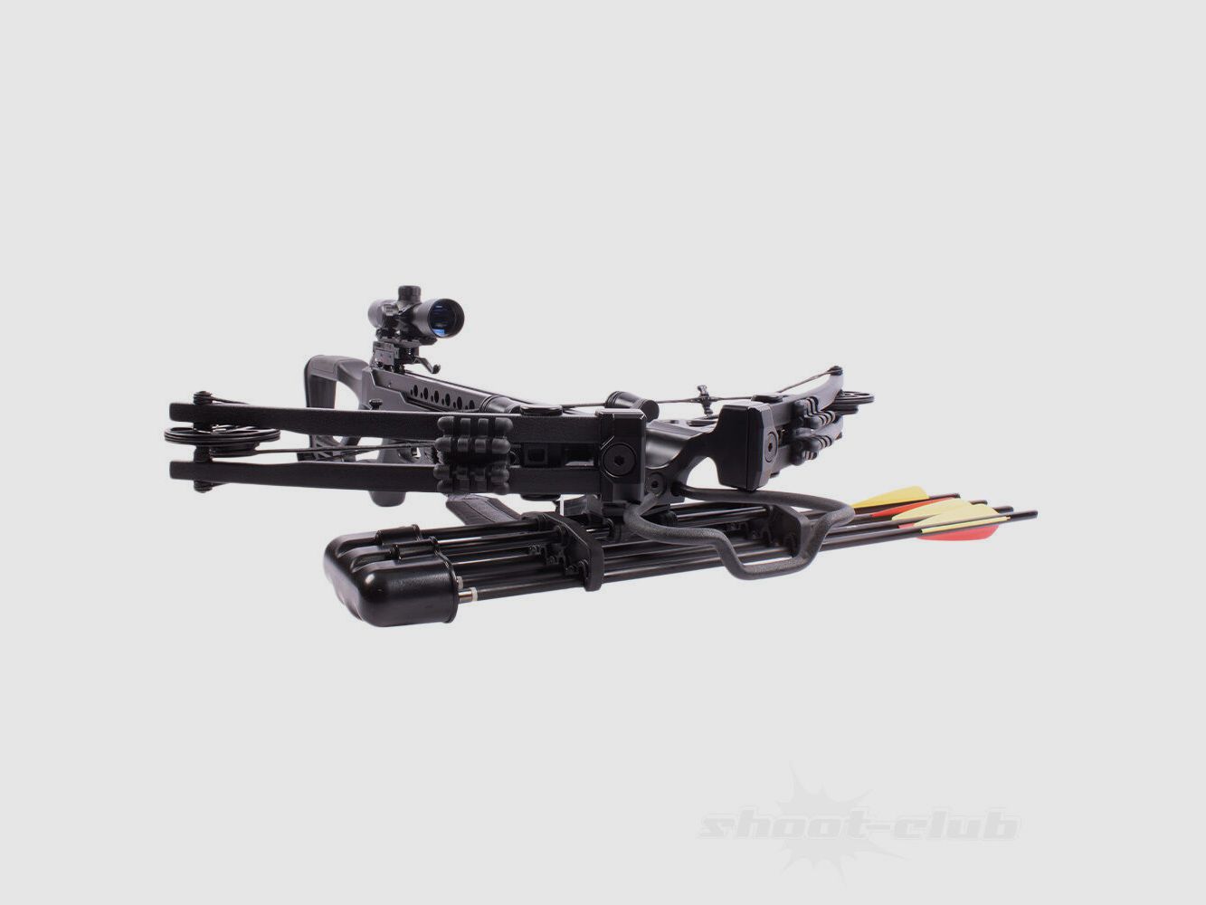 Man Kung Fighter Compound Crossbow SET 185lbs / 370fps / Black
