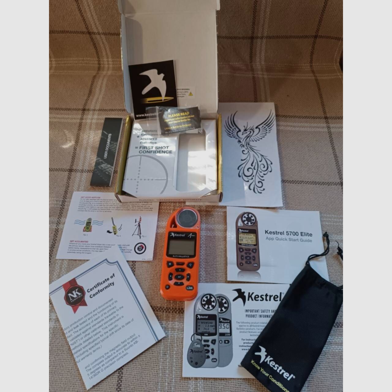 Kestrel 5700 ELITE Weather Meter z Applied Ballistics i Link