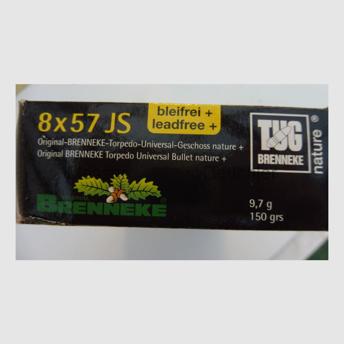 Brenneke TUG sans plomb 9,7g.