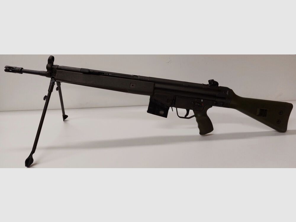 Heckler & Koch Original Heckler & Koch H&K G3 bipod with plastic feet for trapezoidal fore-end, image 5 of 7