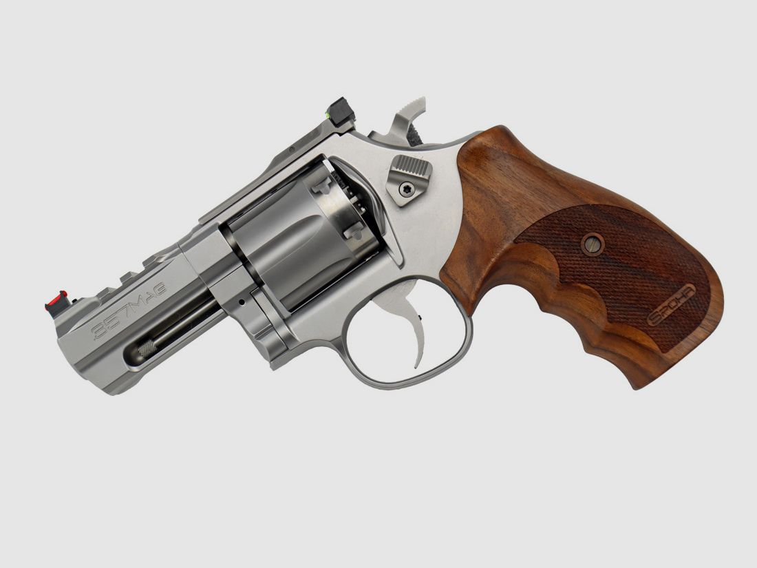 Spohr 283 Carry Acero Inoxidable Revólver de 3" Hecho en Alemania 3 Zoll Caza y Deporte