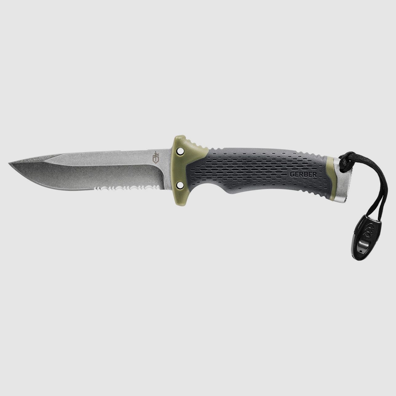 Survival-Messer Ultimate mit gemischter Klinge schwarz GERBER, Bild 1 von 6