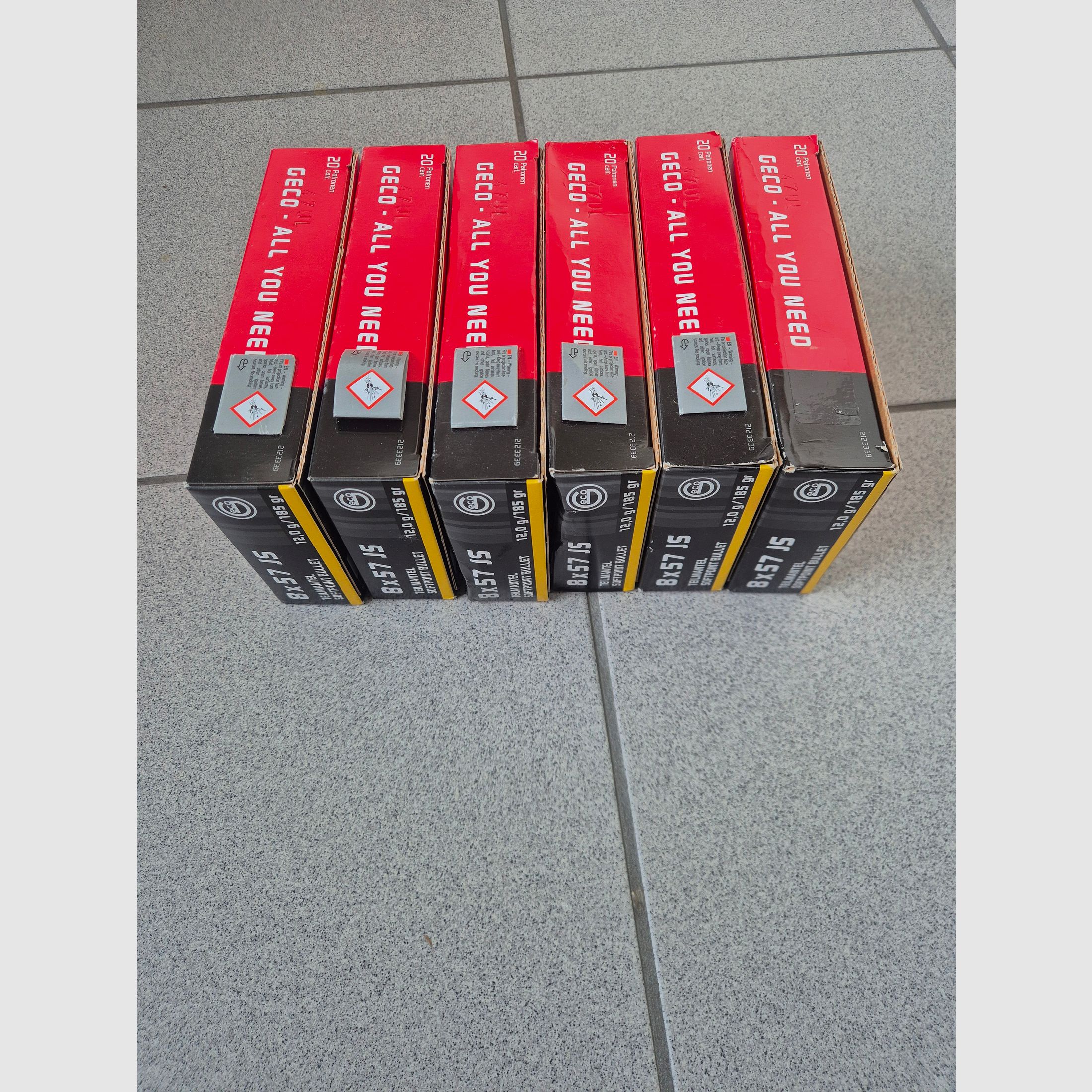 Geco Teilmantel 185gr.  8x57IS