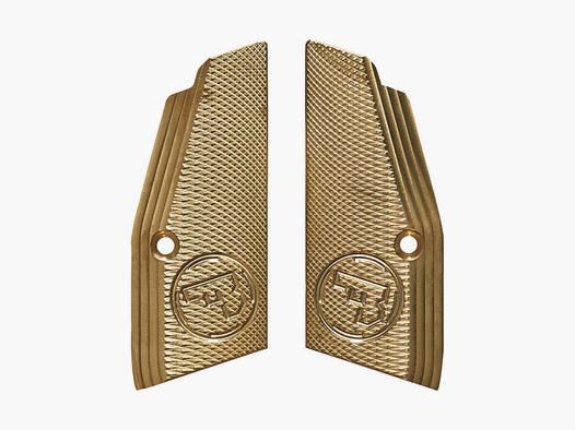 Pannelli impugnatura CZ TS & SP-01 ottone lungo 1 paio spesso per SP-01