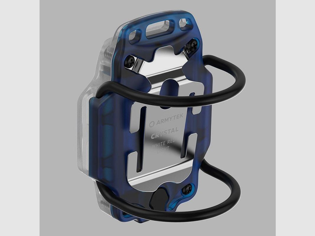Armytek Crystal blaue LED-Taschenlampe – weißes und rotes Licht, Bild 3 von 12