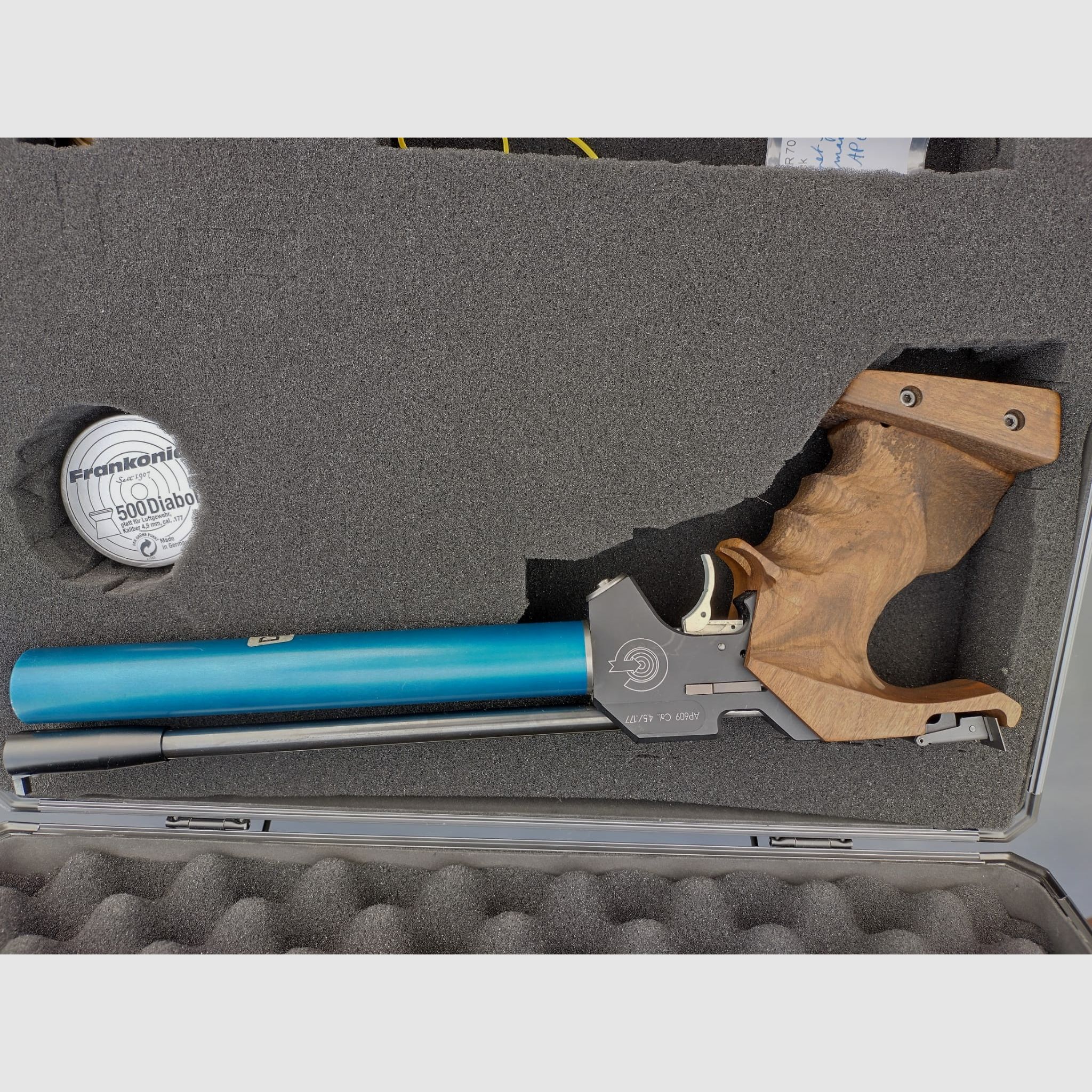 Gehmann AP 609 Match Luftpistole mit Koffer