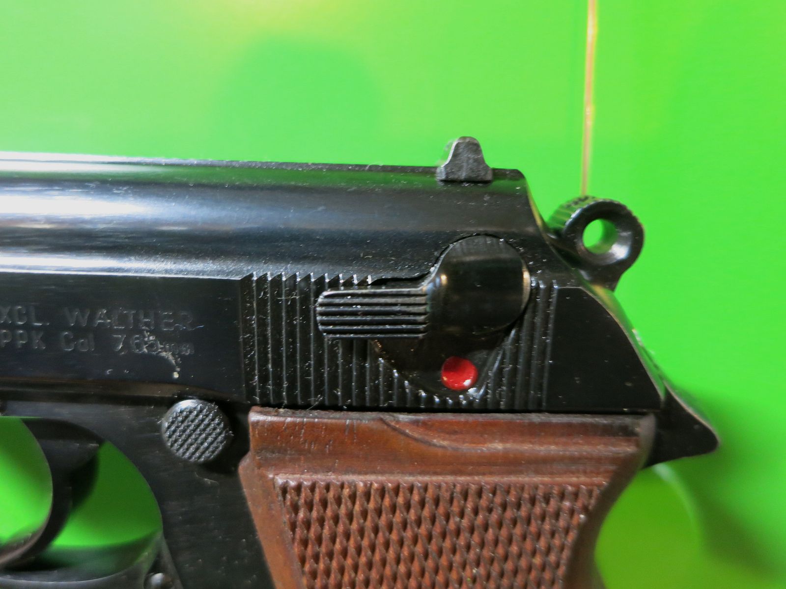 Halbautomatische Pistole MANURHIN, Walther PPK, Kal. 7,65 mm Browning       #40-