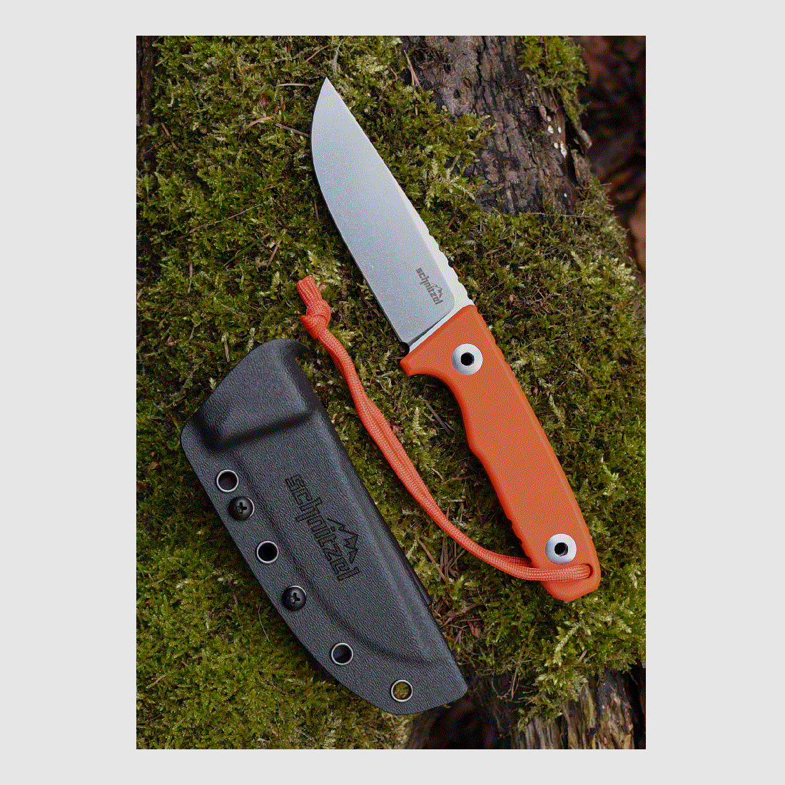 Schnitzel TRI, Outdoormesser (Orange)