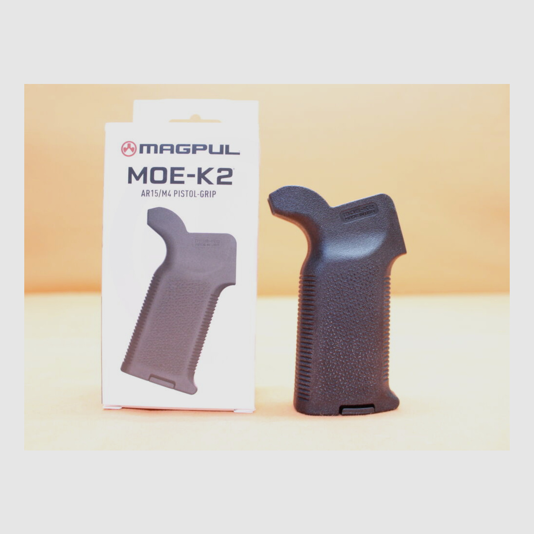 Magpul AR-15: Empuñadura de pistola Magpul MOE K2 (MAG522-BLK) Polímero Negro