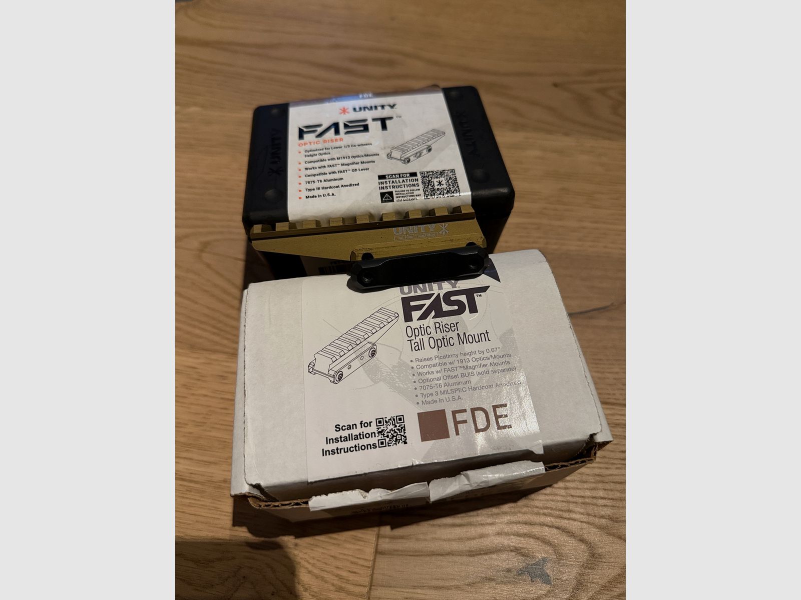 EOTECH XPS2-0 HWS + Unity Tactical Riser FDE