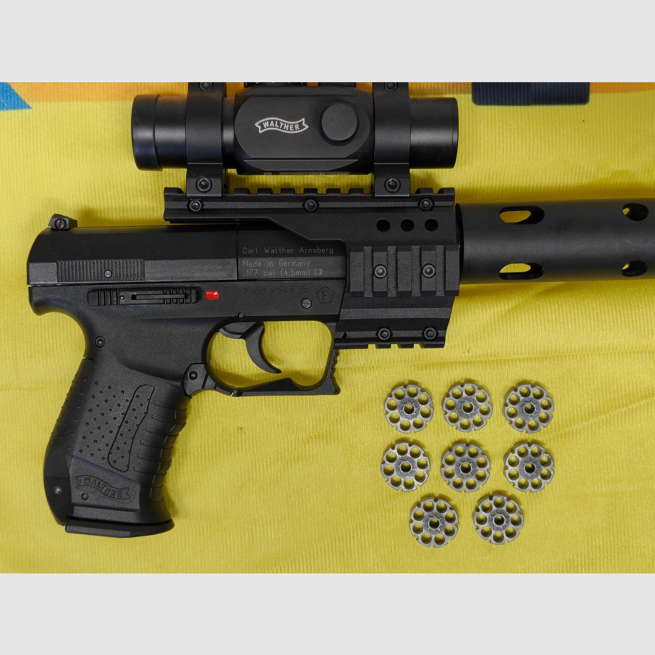 Walther CO2 pistola NightHawk 4,5 mm, immagine 1 di 5