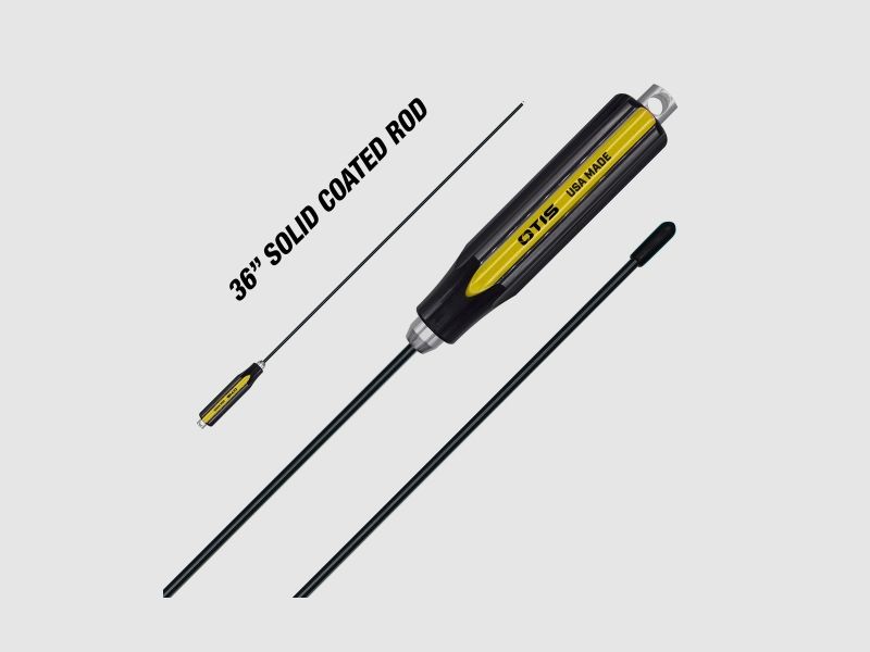 Otis 1-delige reinigingsstang 36" / 91cm, gecoat, voor kaliber .22 en groter