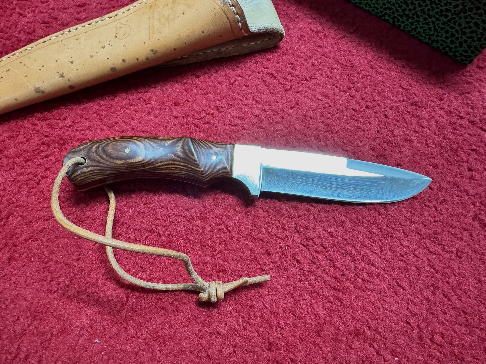 Diefenthal Solingen full integral hunting knife 74516 – rare collector’s set with original box & certificate