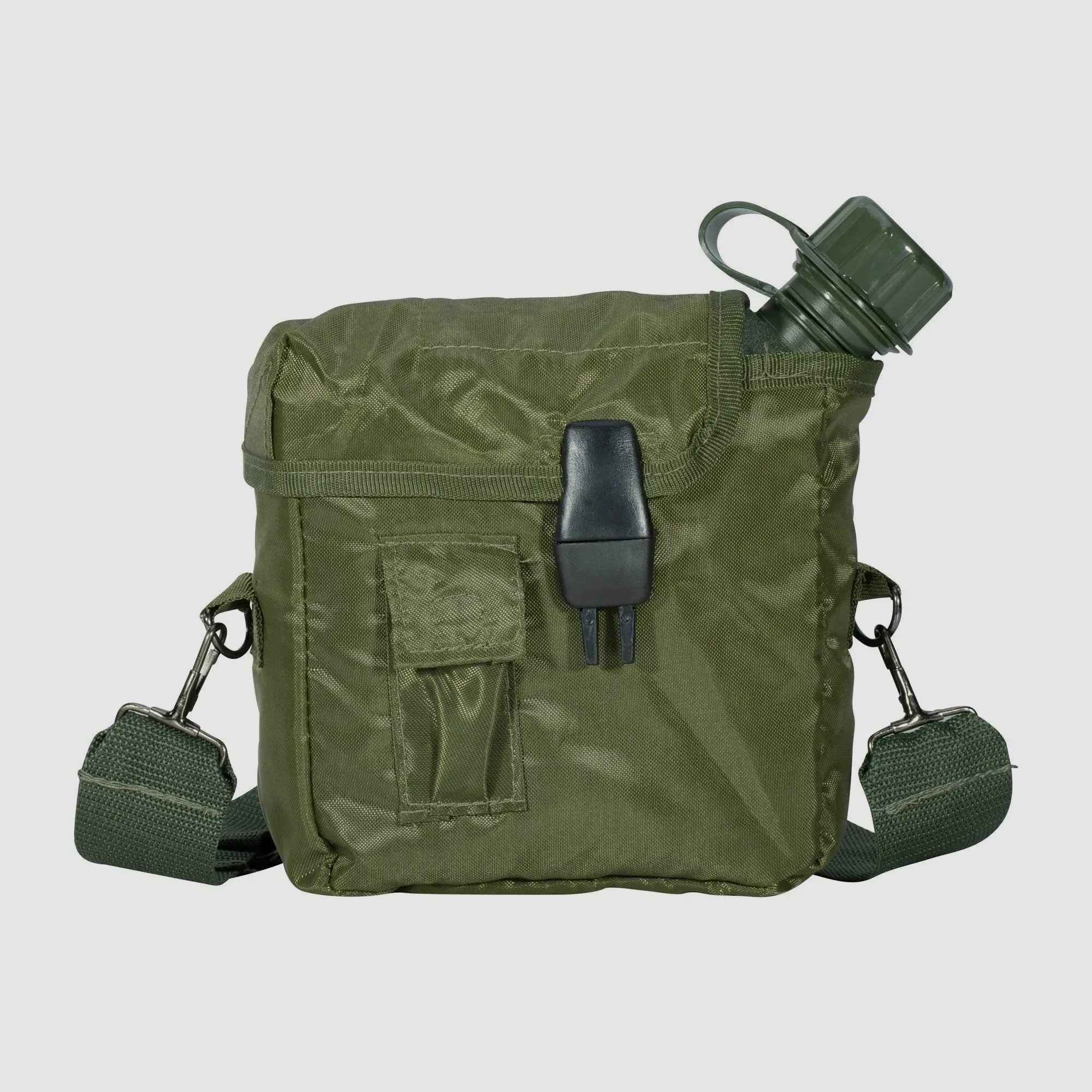 Mil-Tec Bouteille de Champ avec Housse 2 qt - Olive