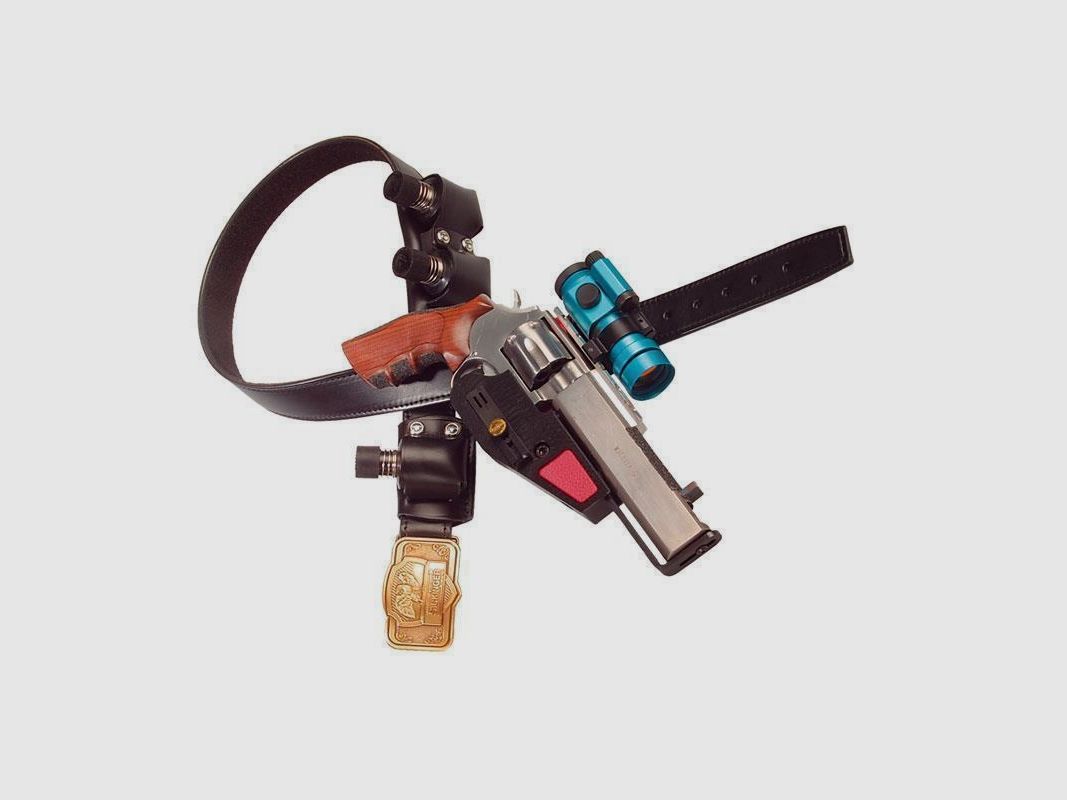 Wettkampfholster SPEED MACHINE IPSC 3D Edition Blue Linkshänder CZ TS2