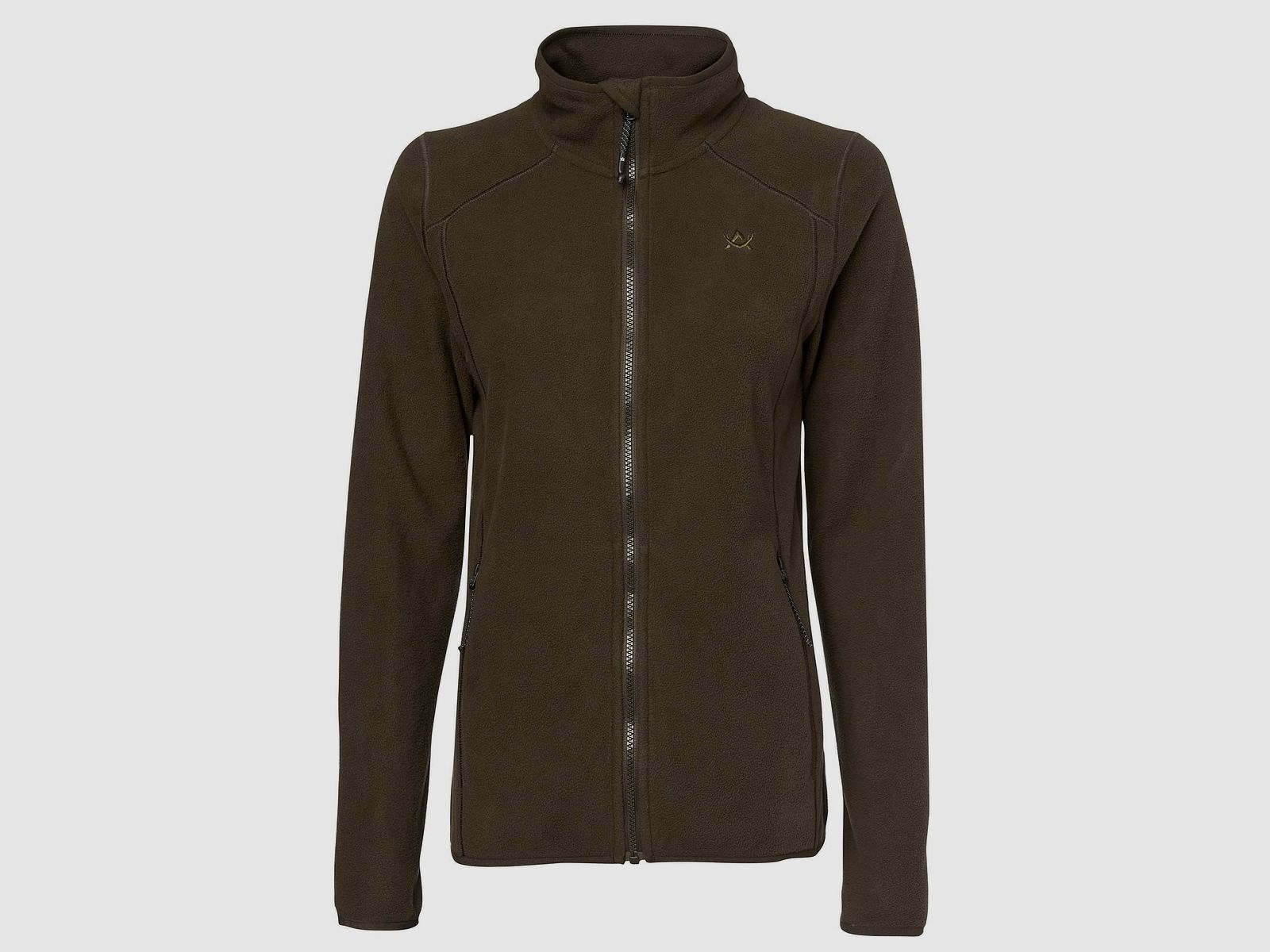 Alaska 1795 Kodiak Fleece Jacket Women Solid Brown M