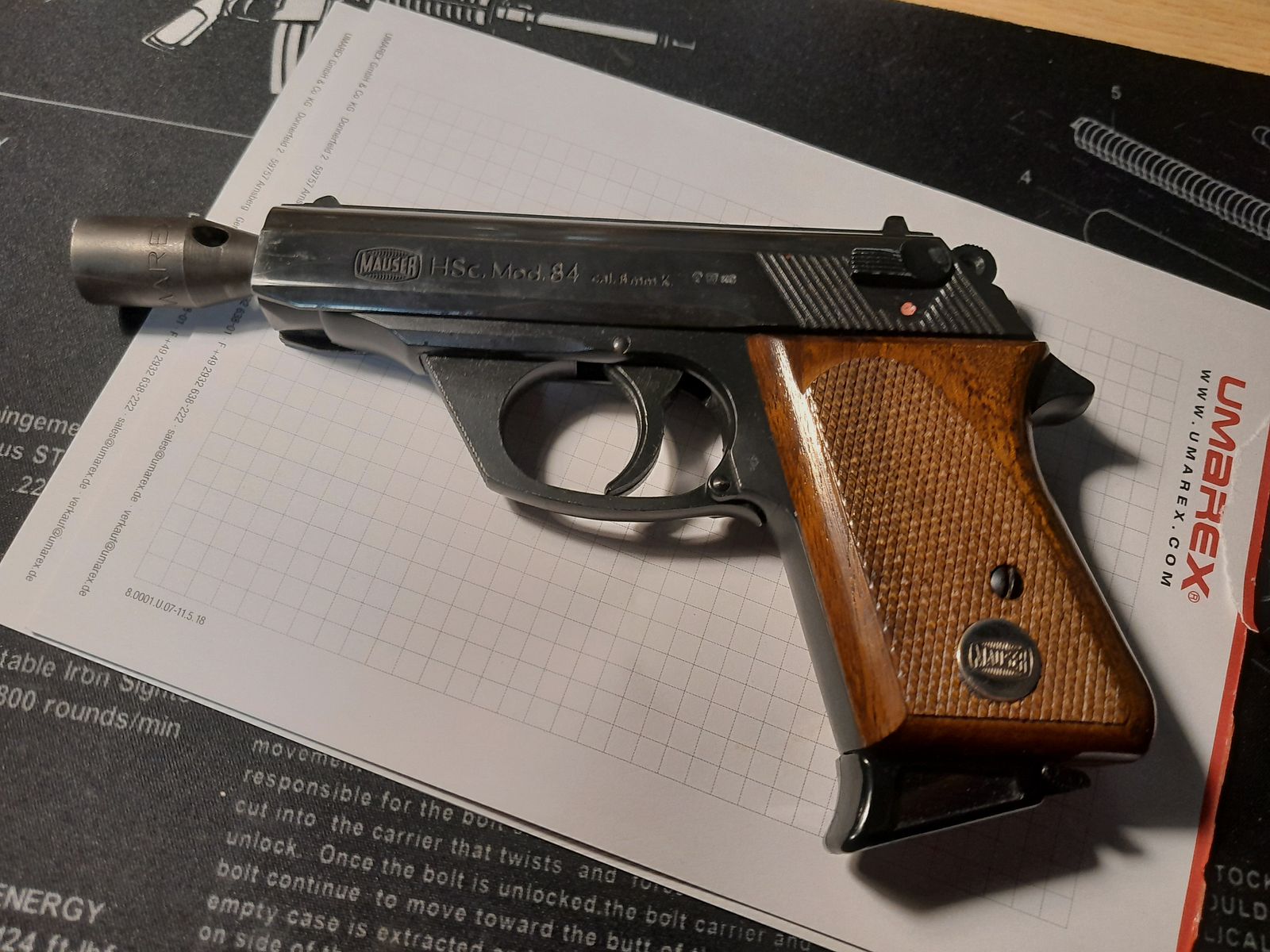 Mauser Hsc 84 8mm Schreckschuss