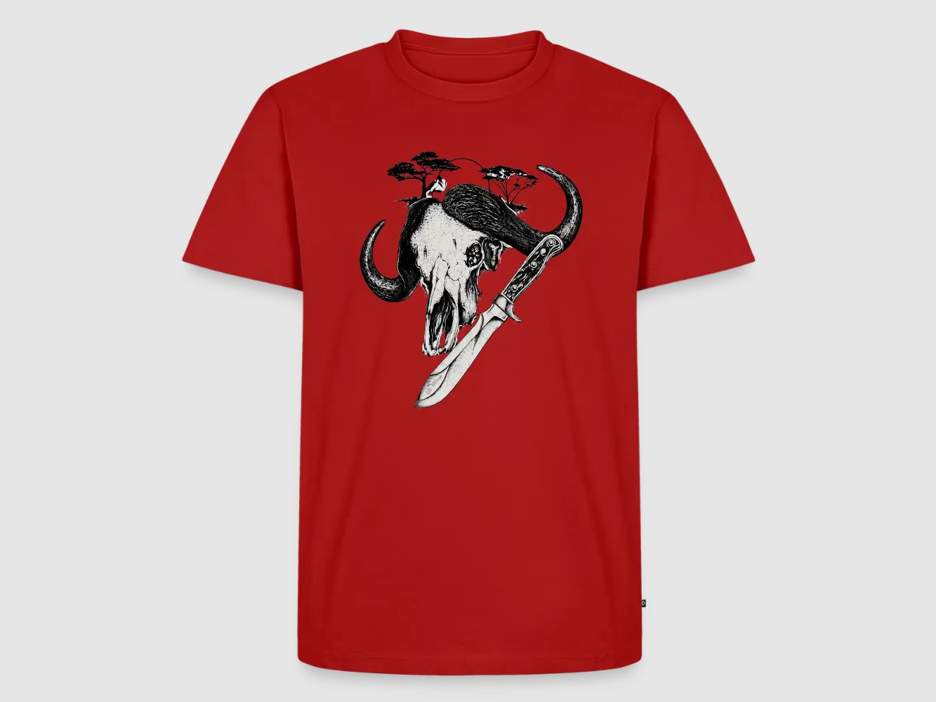 PUMA Men´s Premium T-Shirt „White Hunter – Big Game"