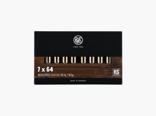 Munitions RWS 7X64 162GR 10.5G KS