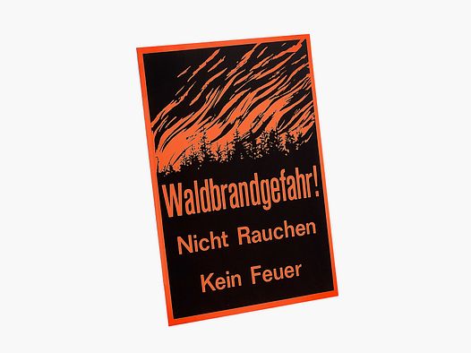 Schild Waldbrandgefahr