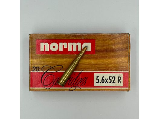 Büchsenpatronen Norma Vollmantel Halbspitz  5,6x52R  4,6g / 71 gr. !!!