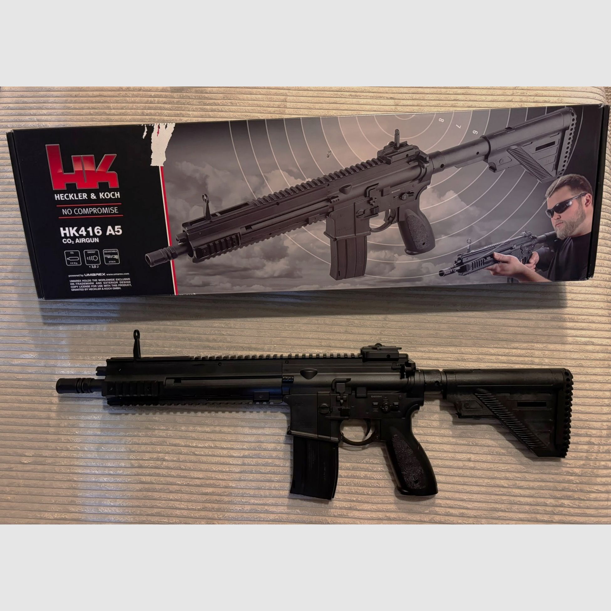 HK 416 A5 in 4,5 mm BB Co2