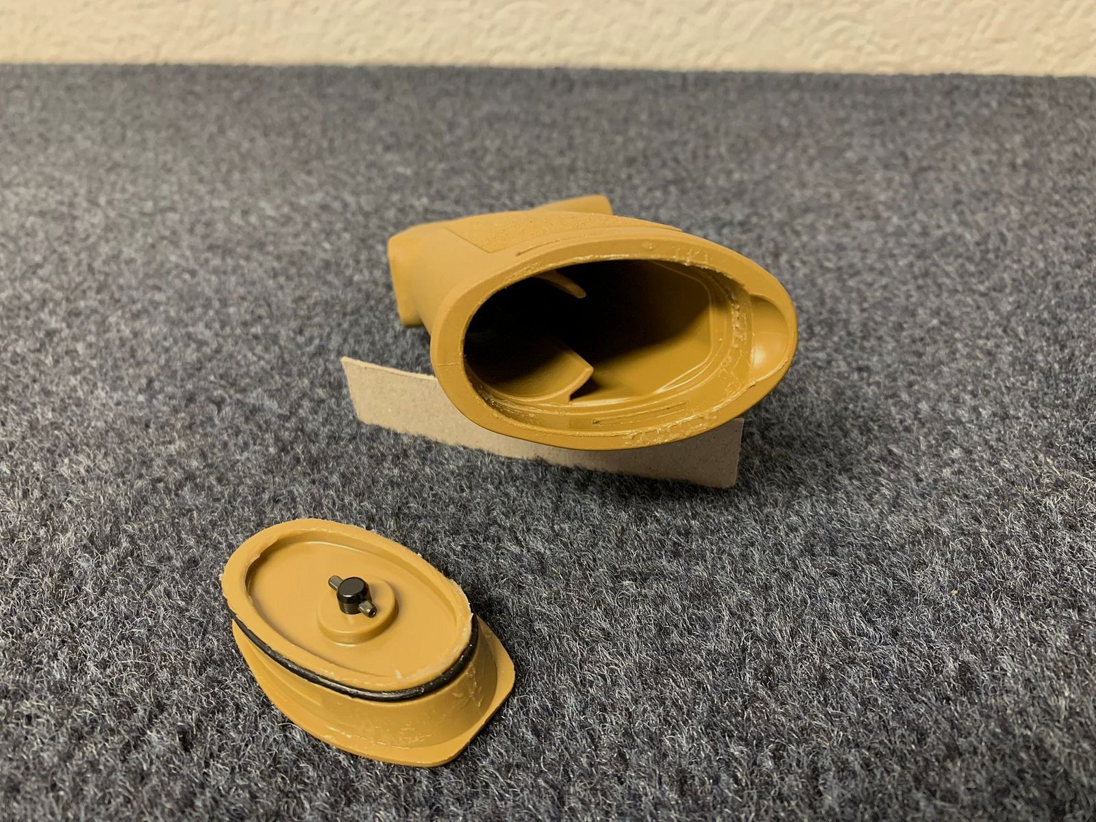 HK V7 impugnatura color sabbia RAL8000 - NUOVO - Heckler & Koch Mr223 Mr308 HK416 HK417 HK433 HK437 G95k KSK Ar15