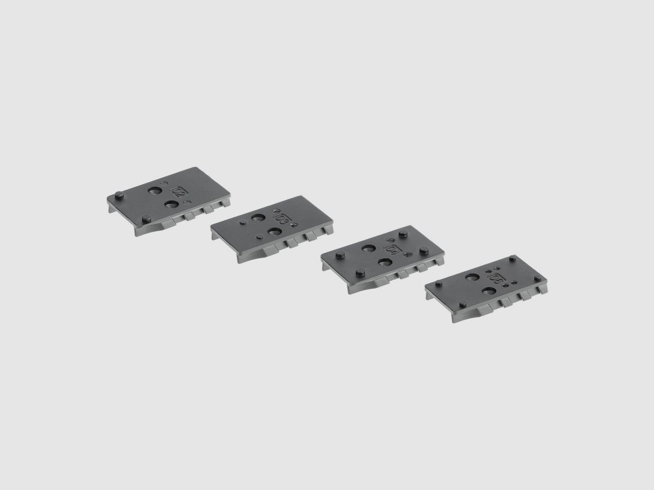 Umarex T4E PDP Adapterplatten Set für Vortex I C-More I Leupold I Trijicon