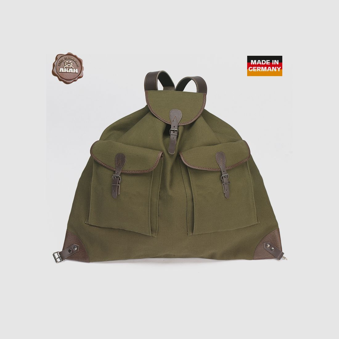 AKAH Segeltuch-Rucksack 60x65 cm