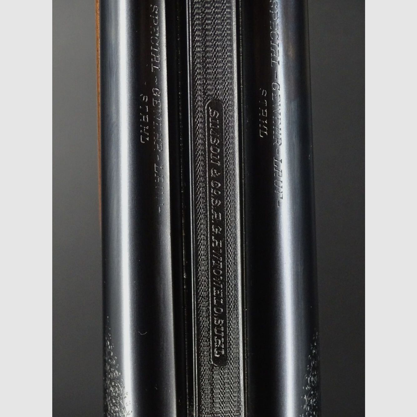 Double shotgun Simson Awtowelo Monte Carlo caliber 12/70 collection liquidation