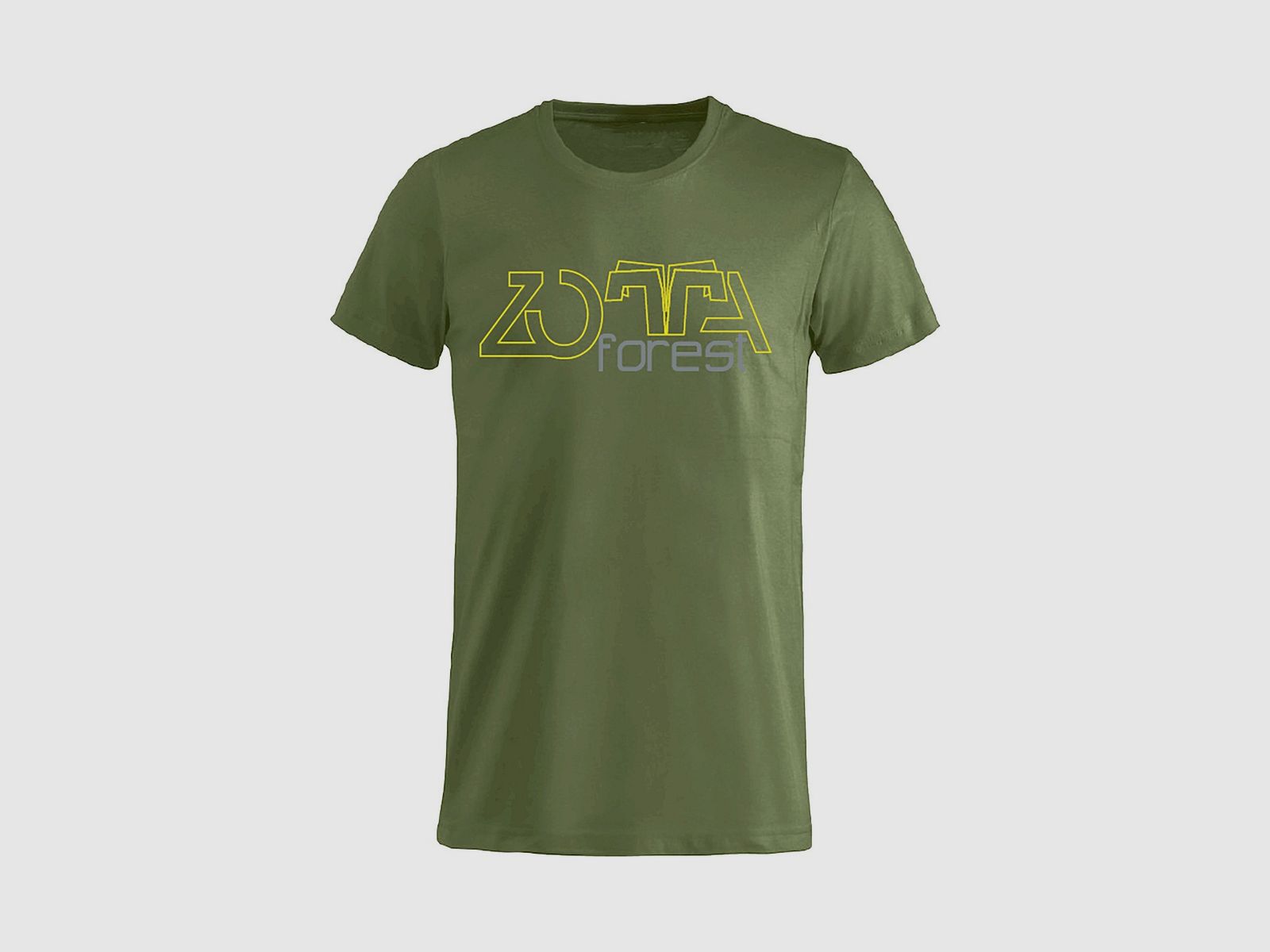 Zotta Forest - T-Shirt Active Herren Kurzarm Grün