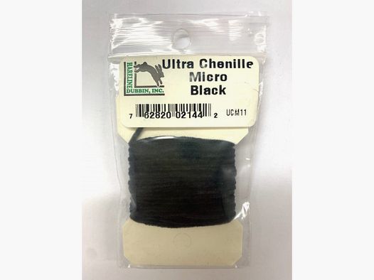 ULTRA CHENILLE MICRO SCHWARZ