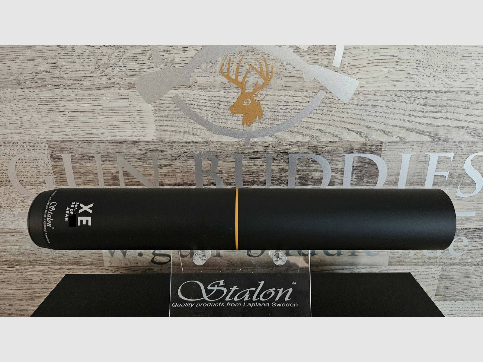 Stalon XE149 Cal. .243 filettatura M15x1 - 37,5dB - TOP silenziatore con accessori! - Nuovo dal commercio specializzato
