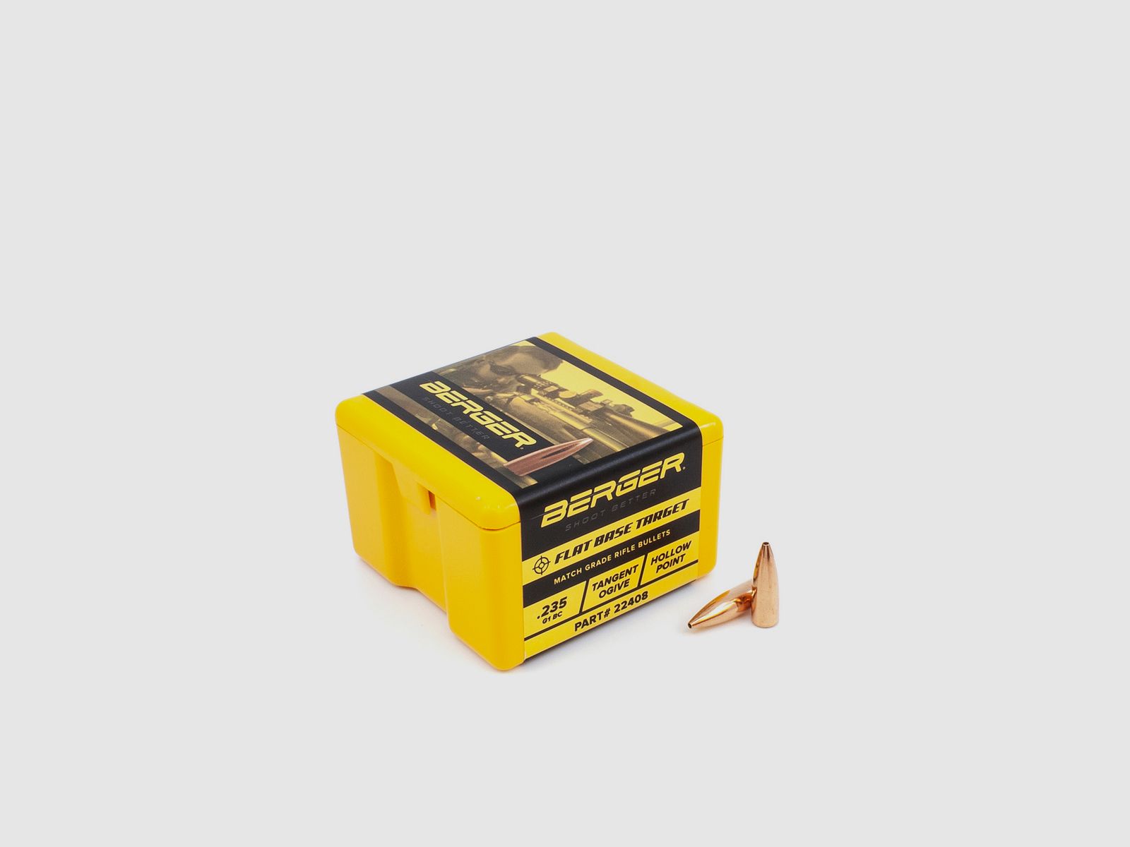 Proiettile Berger .22 FB Target 52GR 1000 pezzi