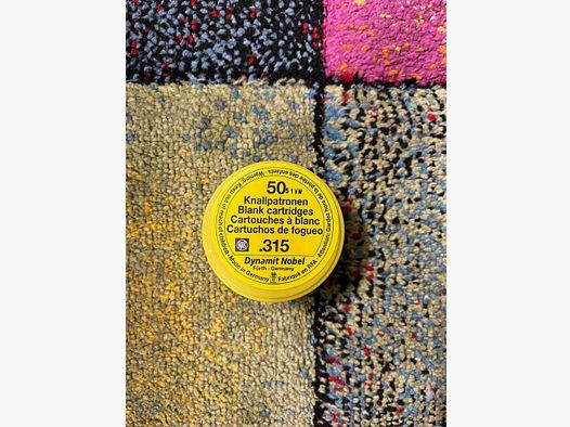 RWS .315 K Platzpatronen