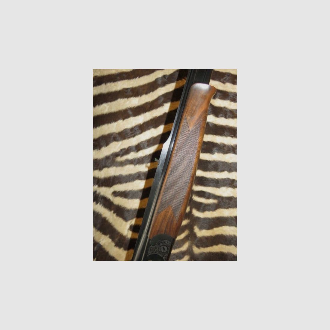 Bockdoppelflinte FAIR Premier mit schwarzem Stahl, Kal. 8X57JRS, Lauf 55 cm, Einabzug, Extractor, Bild 3 von 11