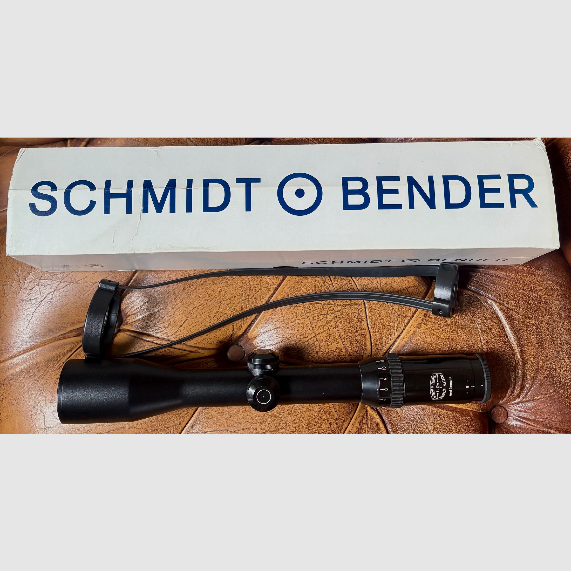 ZF Schmidt & Bender 4-12X42 Abs. 1 nella scatola originale