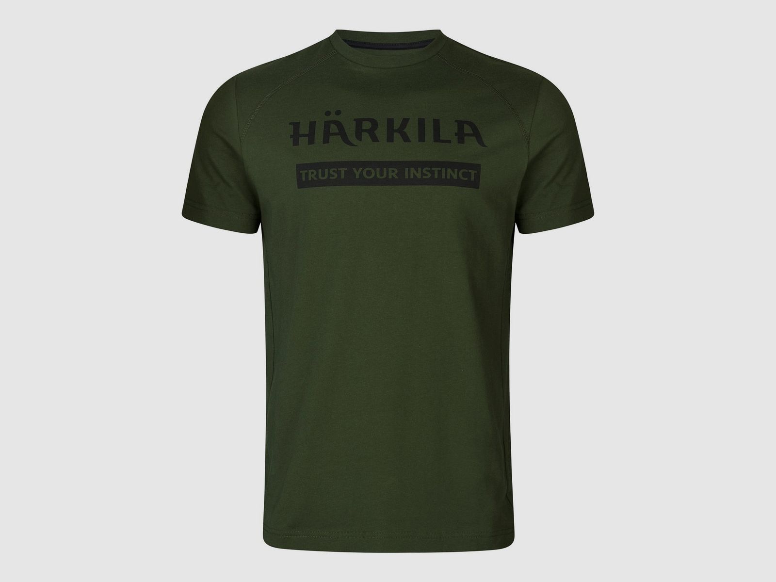 Härkila Logo T-Shirt 2er-Pack Duffle green/Phantom    XXL