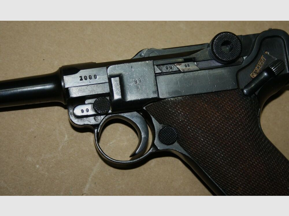 Luger P08 S/42 aus 1937